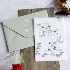 Wedding Invitation Card Customized Free Printing Vellum Paper